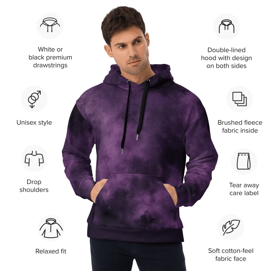 Violet Twilight Hoodie product image (9)