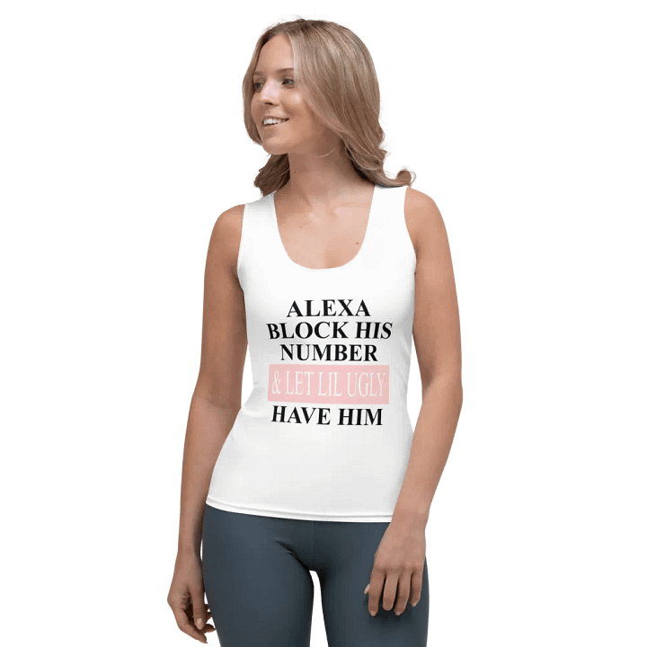 'Alexa, Block his #' Women's Tank Top product image (1)