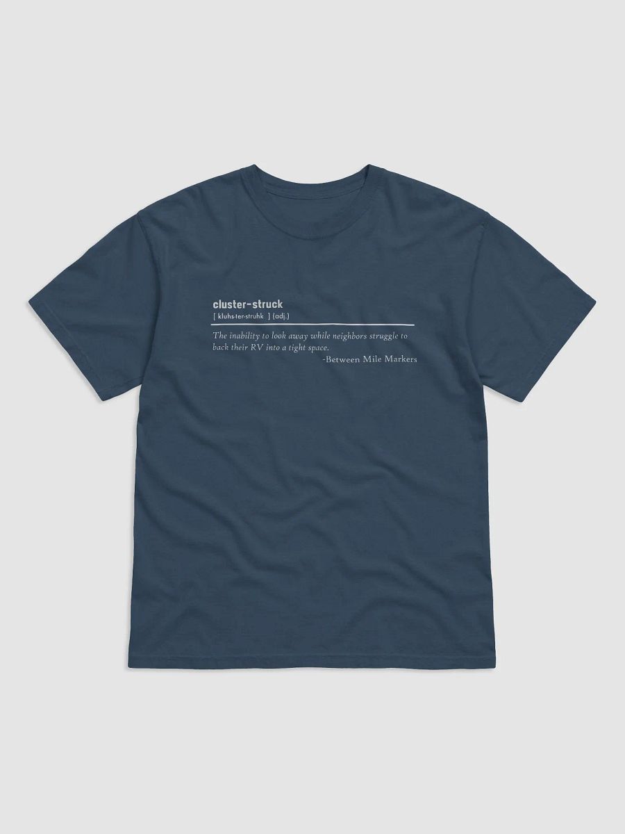 Cluster-Struck T-Shirt With White Lettering product image (1)