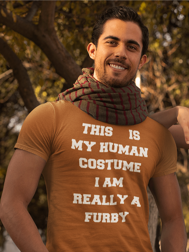 Human Costume Furby edition supersoft unisex t-shirt product image (1)