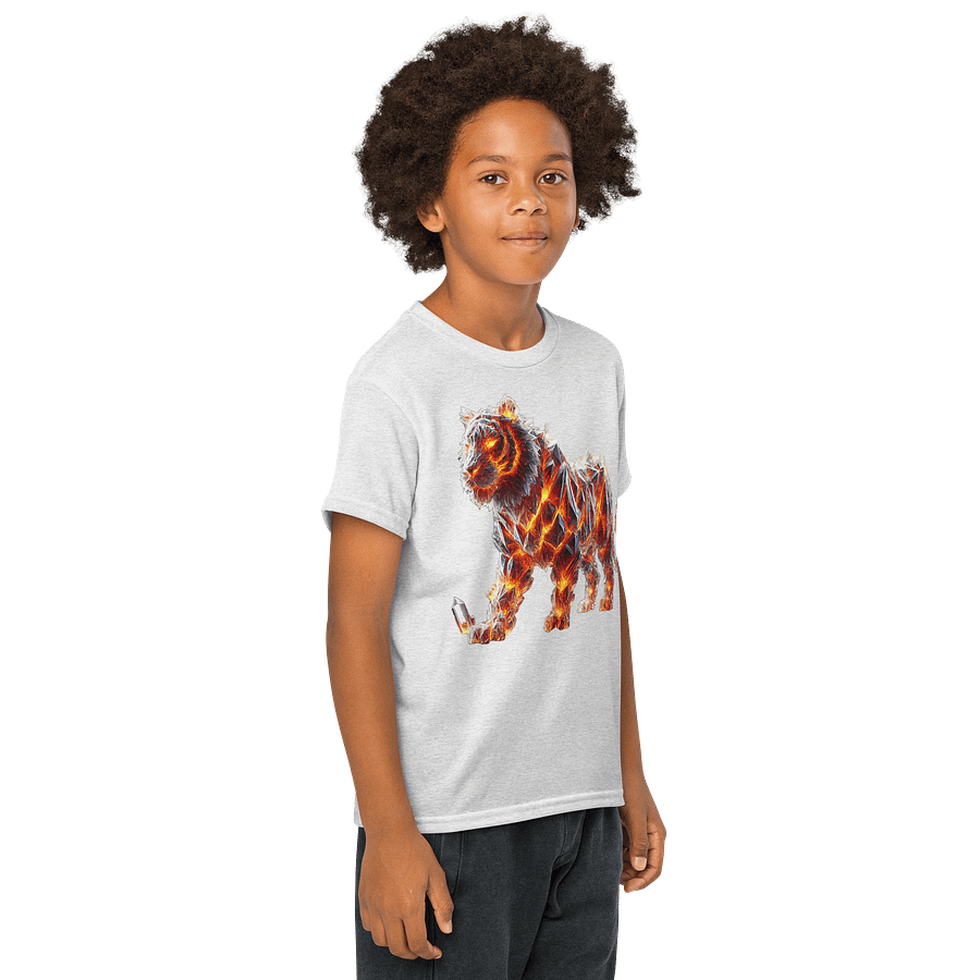 Crystallized Fire Tiger Youth Shirt (color choice) product image (61)