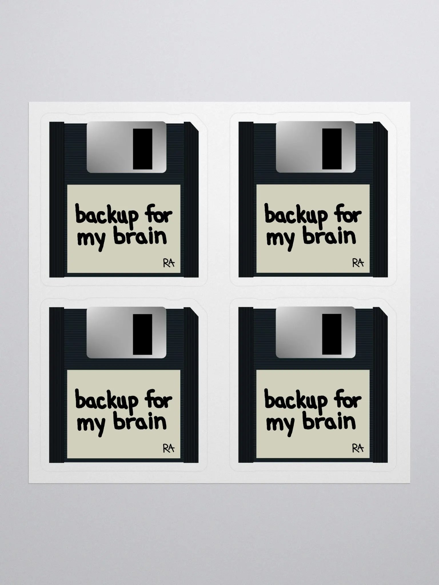 Backup for My Brain - Sticker Set product image (1)