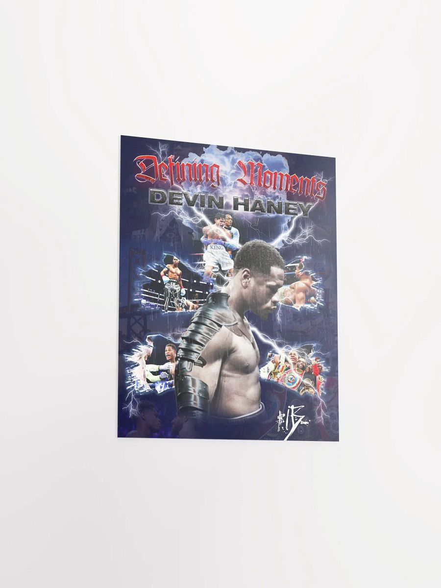 Defining Moments | Devin Haney Paper Poster product image (6)