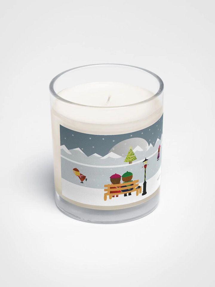 Soy Wax Candle - Couple on christmas night product image (2)