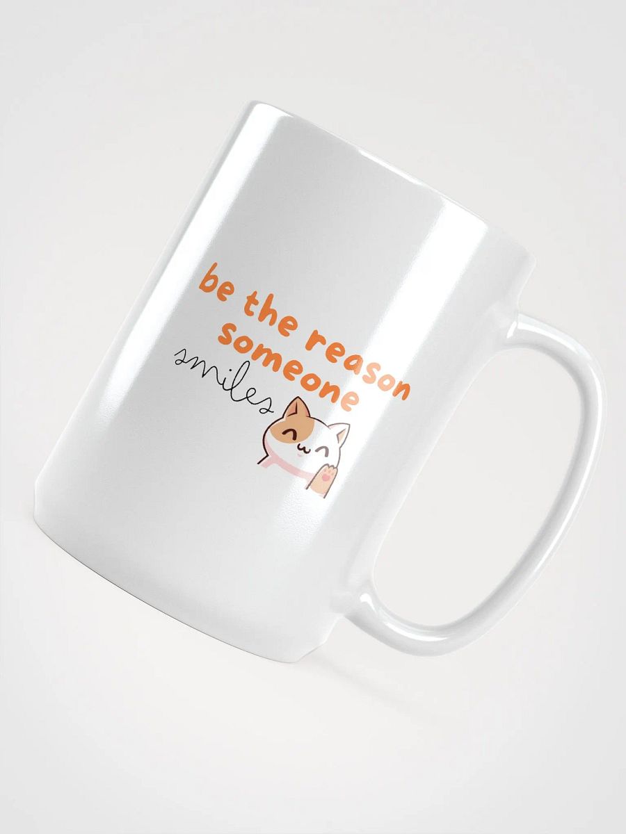 Whimsical Waving Cat- Be the reason Mug product image (4)