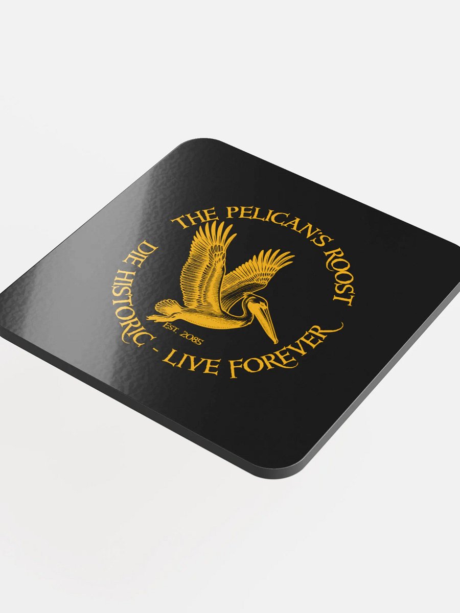 Pelican’s Roost Bar & Diner — Glassed Cork Coaster product image (4)