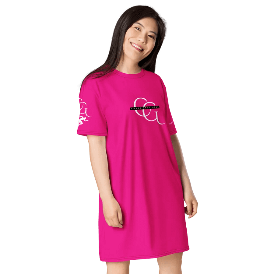 CG Hot Pink T- Shirt Dress product image (4)