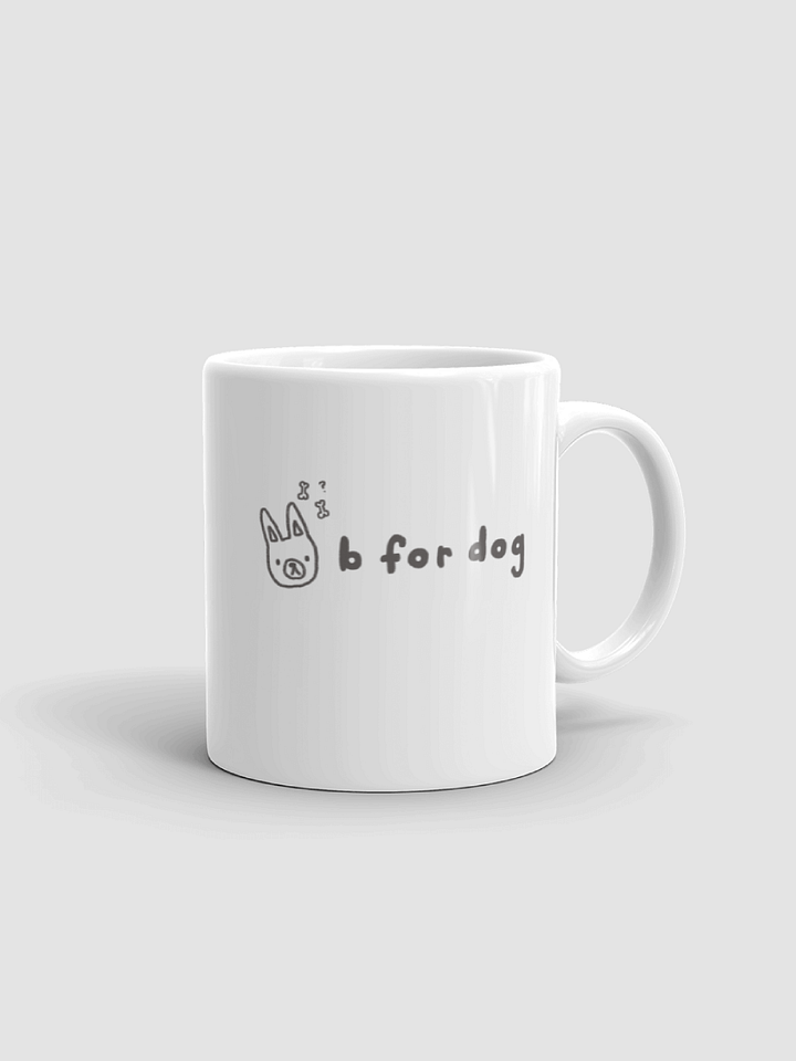 B For Dog Mug product image (1)