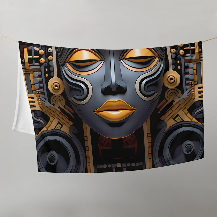 Africa Art Designs Art of Africa Throw Blanket product image (4)