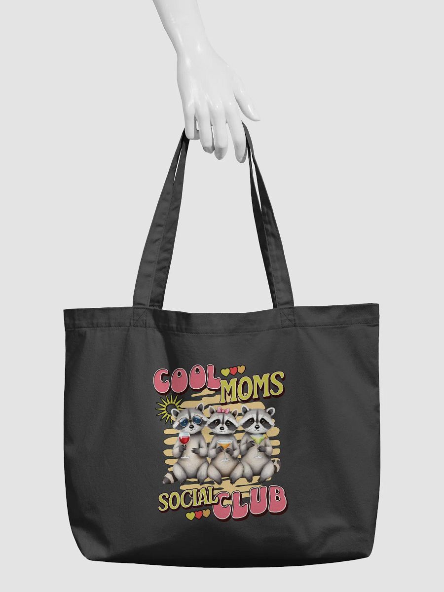 Cool Moms Social Club Raccoon Cocktail Party Tote product image (3)