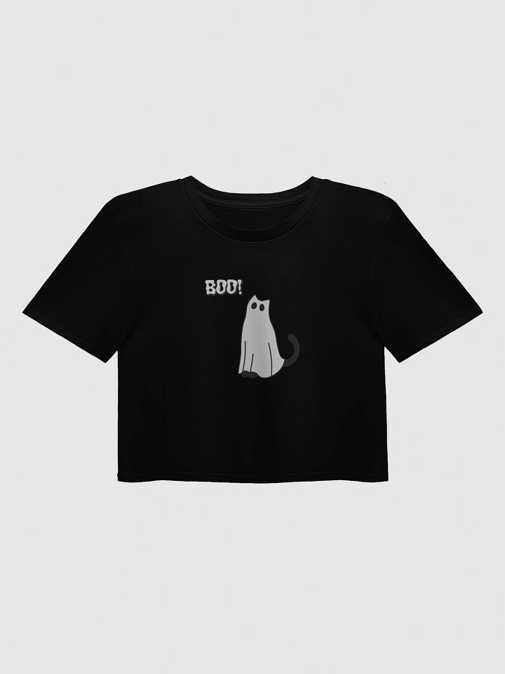 Scary Ghost Cropped Tee product image (1)