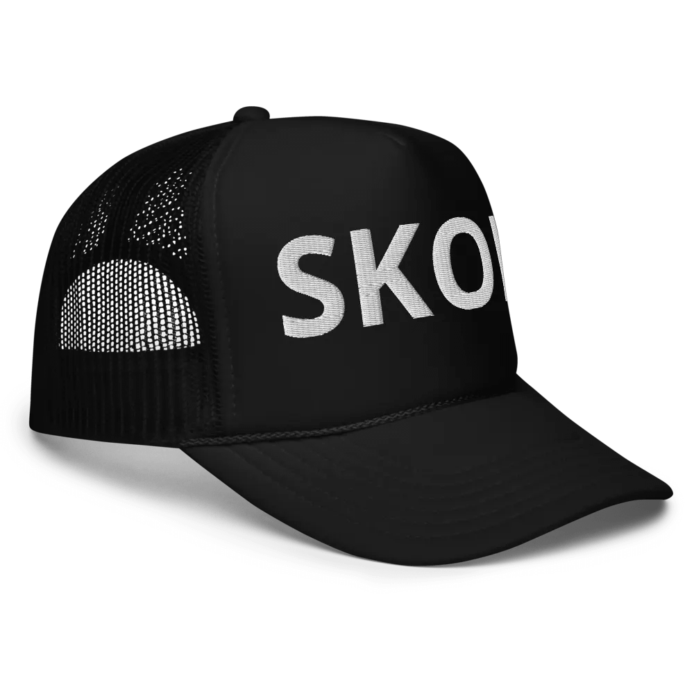 Skol - Embroidered Trucker Hat Cap - Pro Football Fan Hat, Minnesota Football Lovers product image (5)