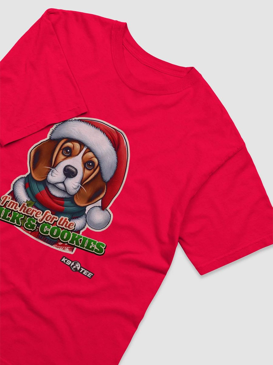 Beagle Santa Paws: Milk & Cookies Tee product image (35)