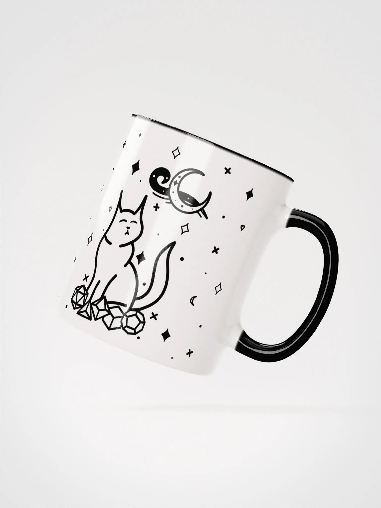 Premium Sun and Moon Cat Mug product image (2)