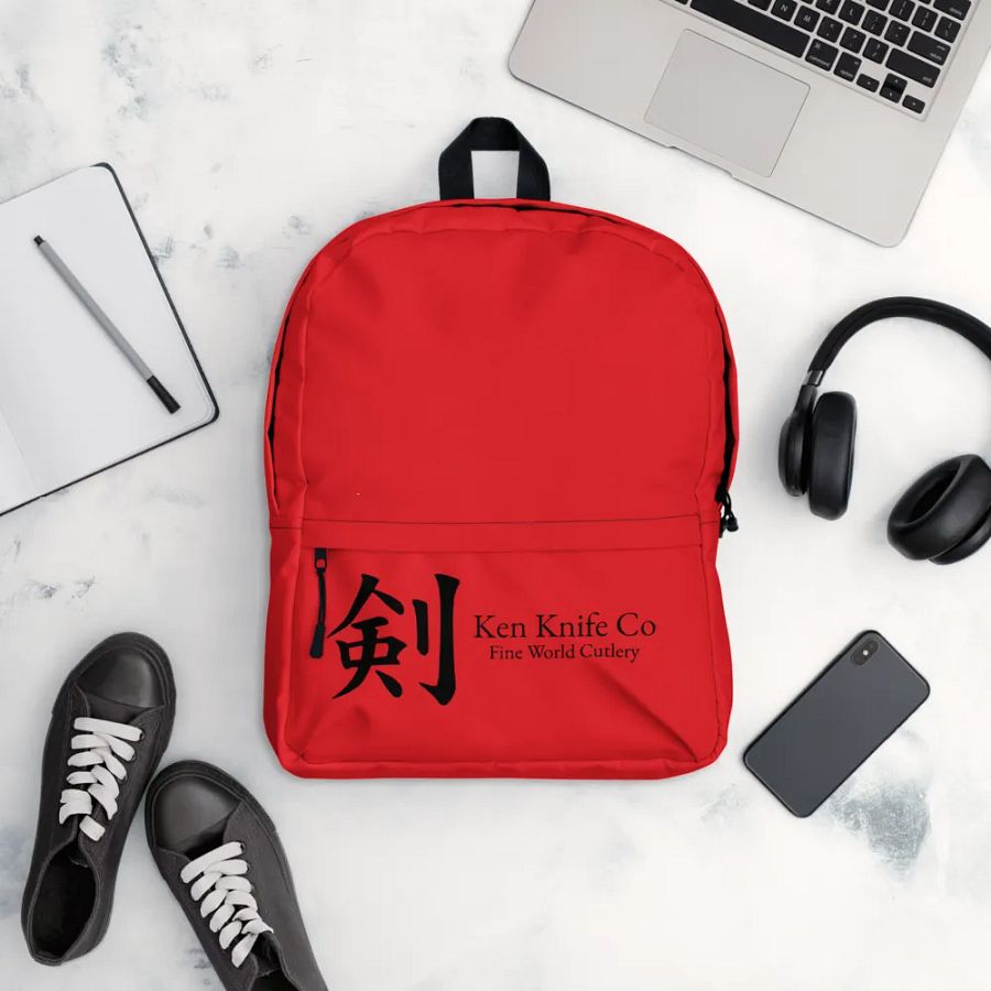 Ken Knife Co Backpack "Red" product image (12)