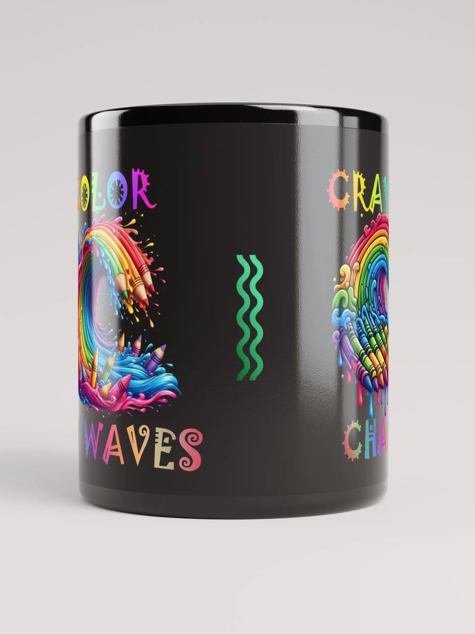 Colorful Crayon My Waves Mug product image (5)