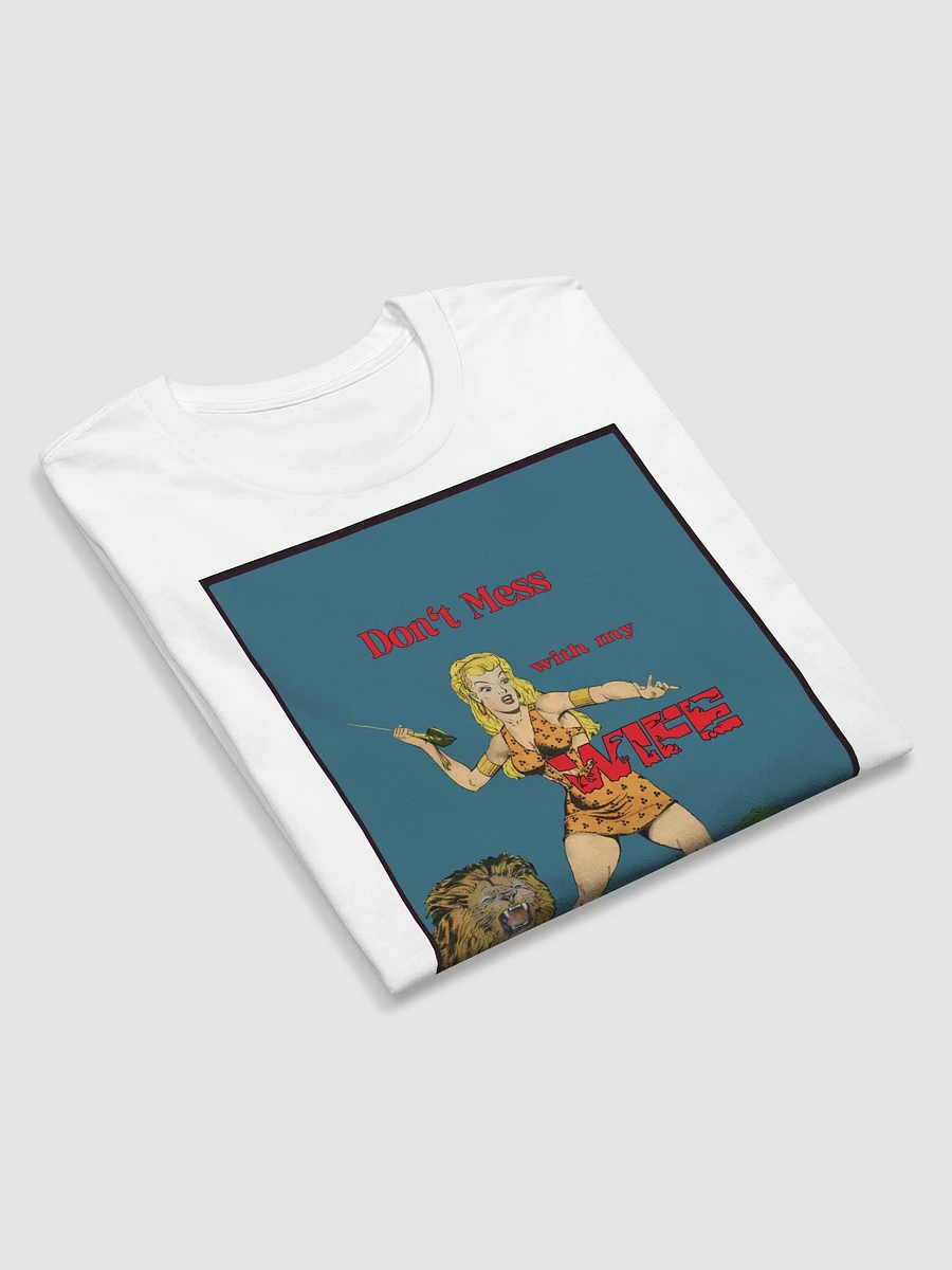 Don't Mess with My Wife Men's Comic Book Style T-Shirt product image (15)