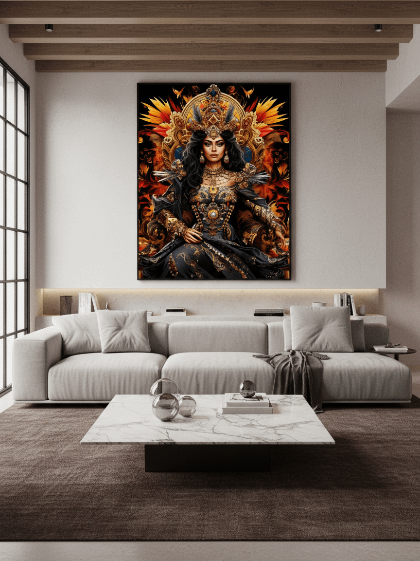 Modern Abstract Wall Art Mexican Queen product image (1)