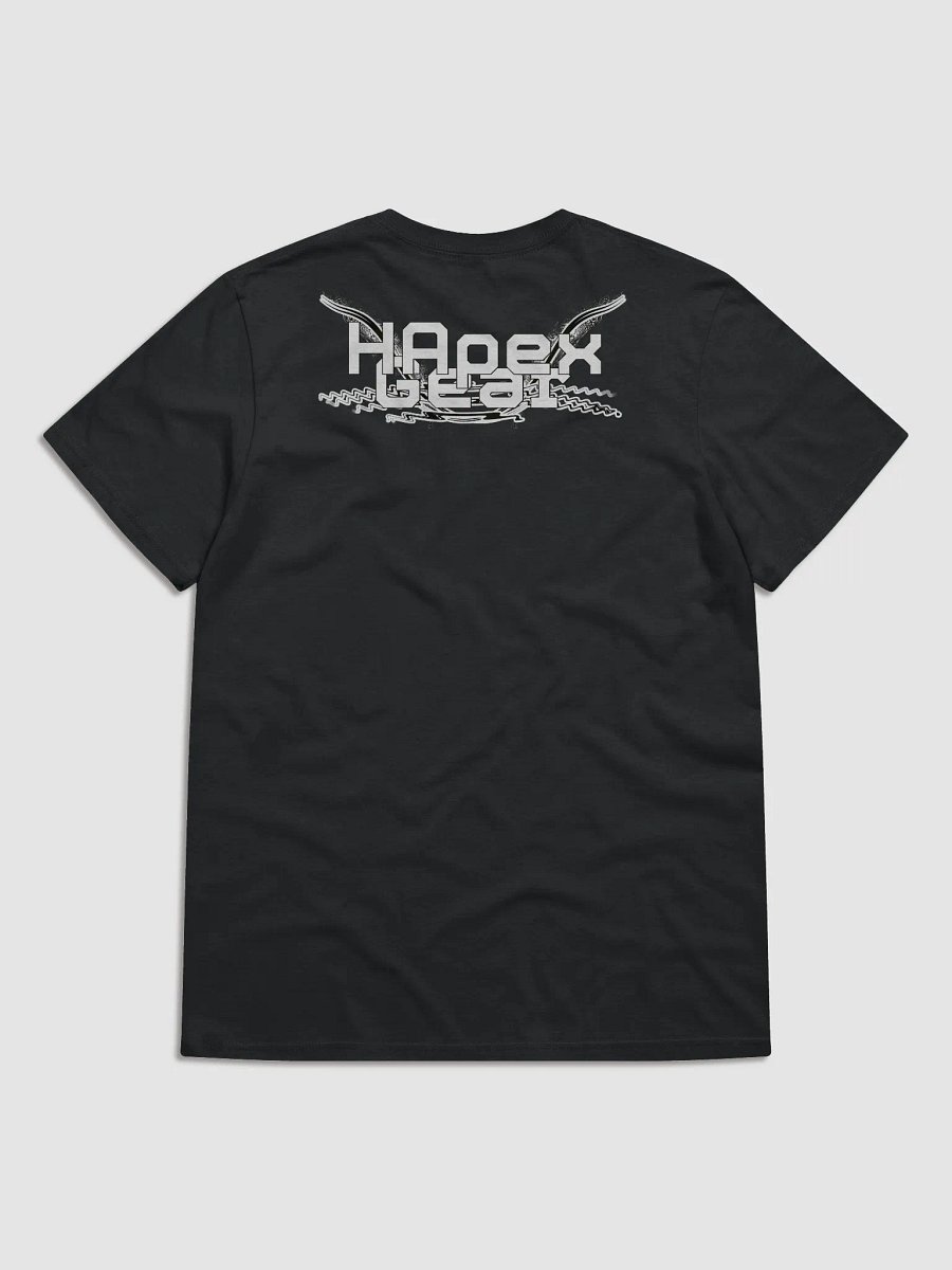 White HApex Gear Black Logo - Lightweight Fashion Short Sleeve T-Shirt product image (2)