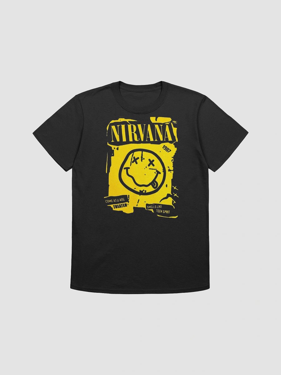 Nirvana Smiley Face T-Shirt - Vintage 90s Grunge Rock product image (1)