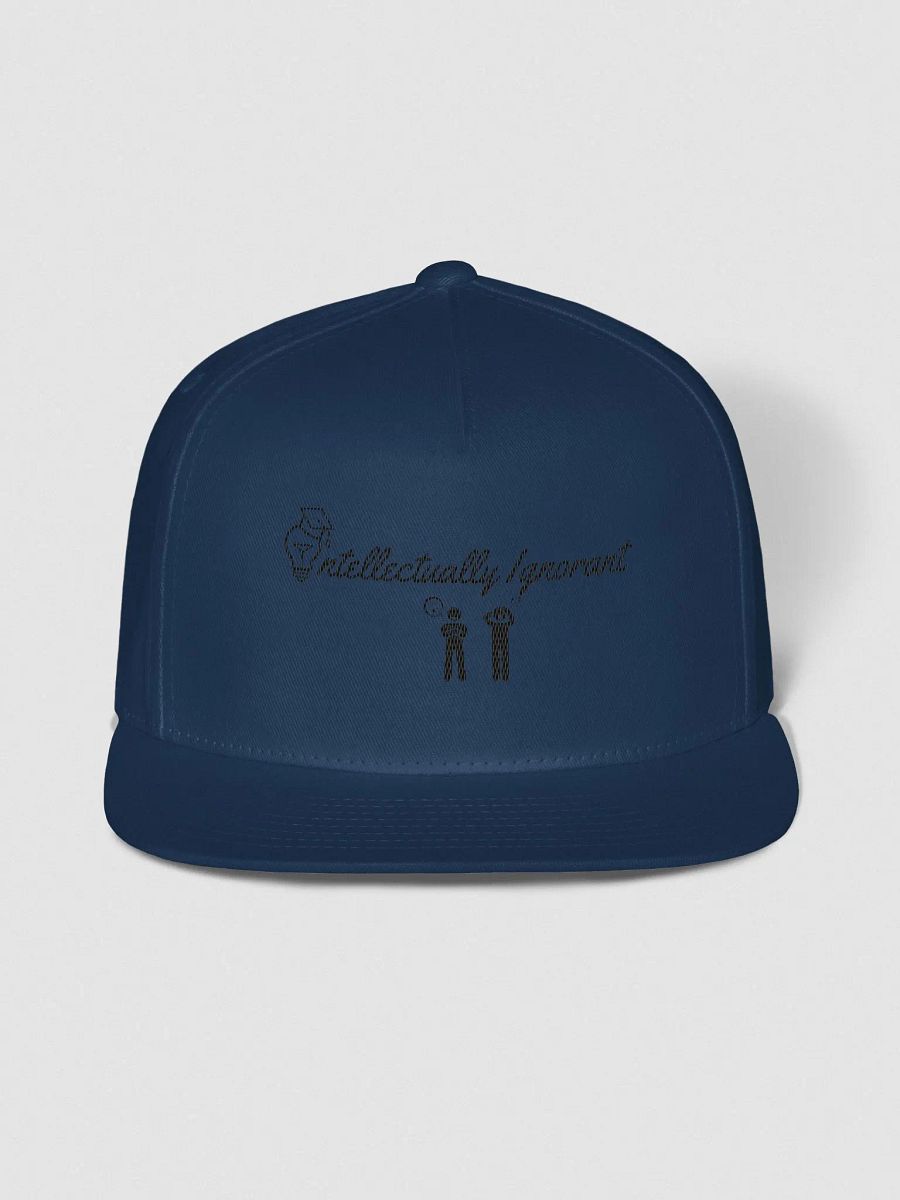 Intellectually Ignorant Black logo Snapback product image (1)