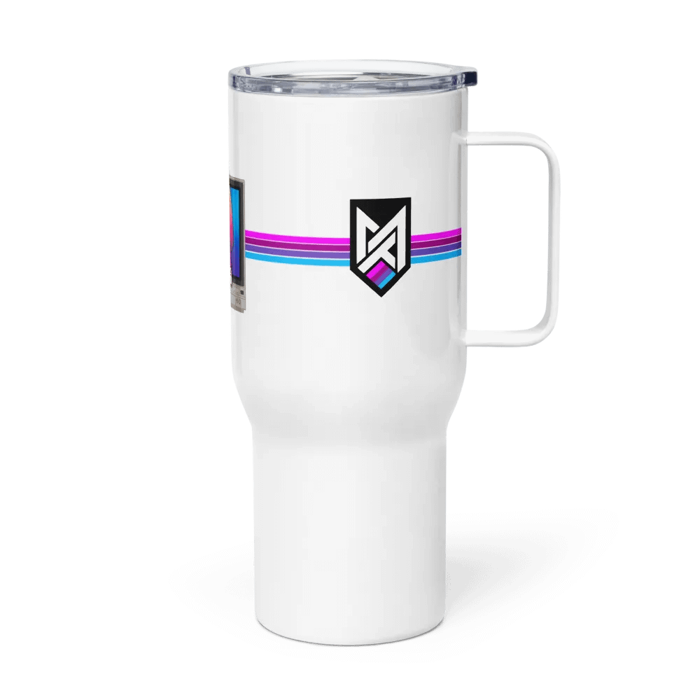 Travel Mug with Handle | #MadeByMELO product image (2)