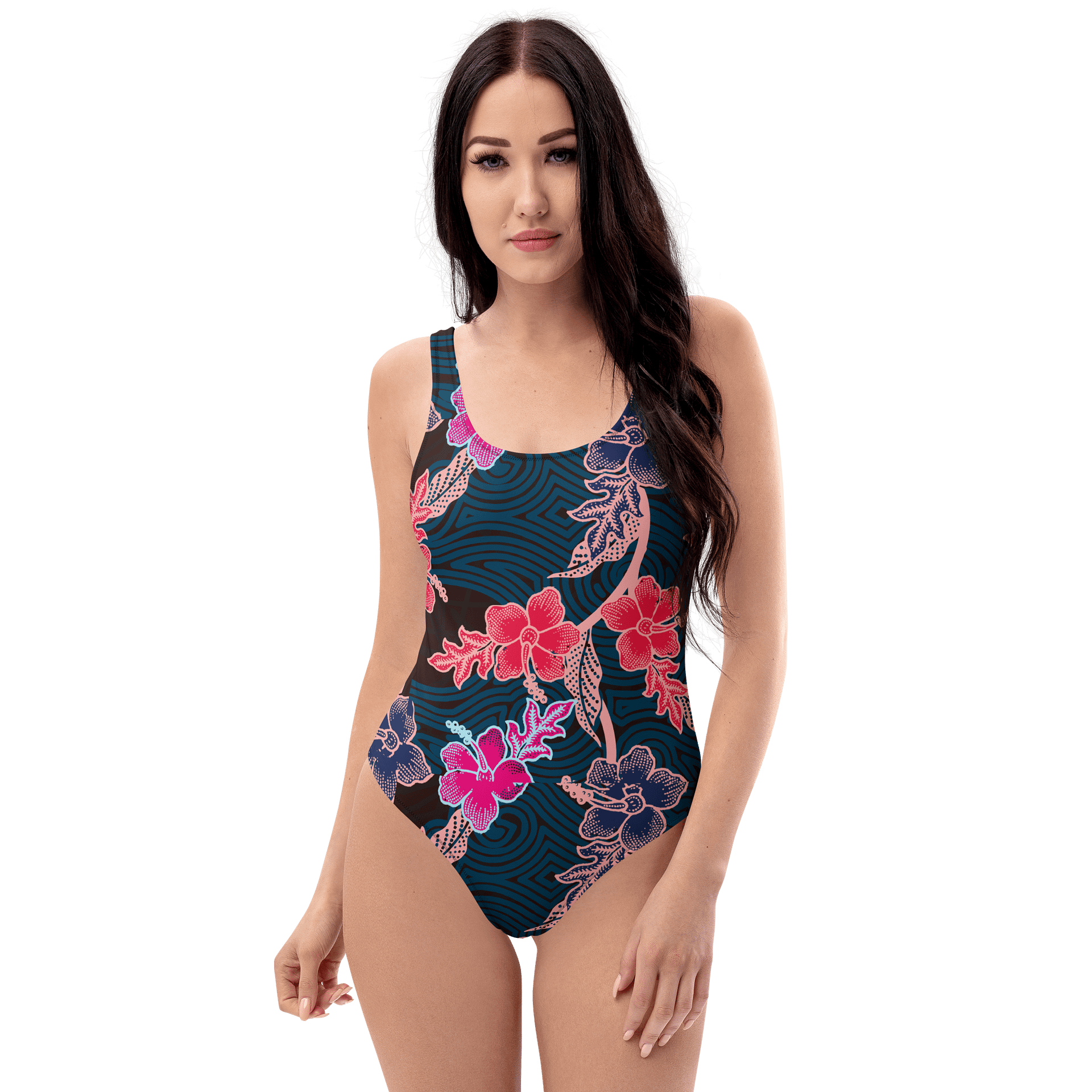 Tropical Orchid One-Piece Swimsuit product image (1)
