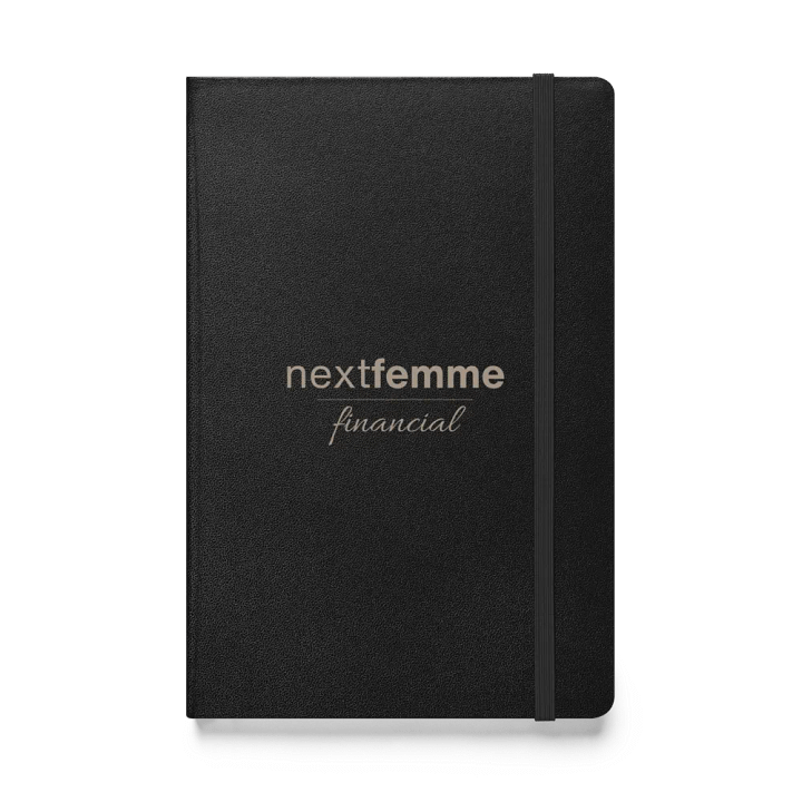 Next Femme Financial Hardcover Journal - Taupe Logotype product image (1)
