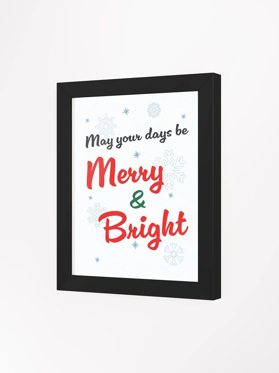 Merry & Bright Holiday Wall Art product image (59)