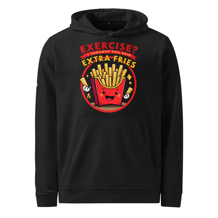 Extra Fries Fun Cartoon Hoodie product image (1)