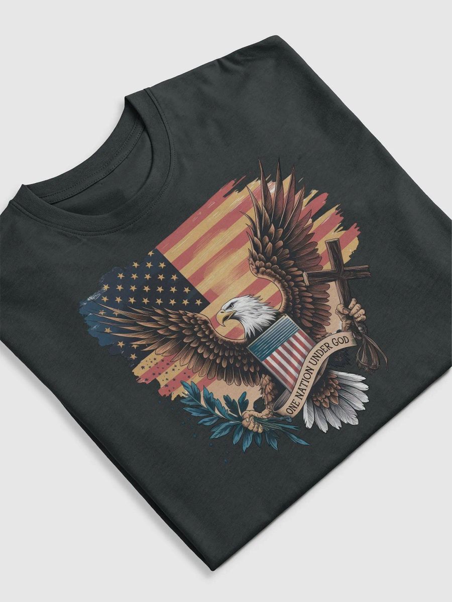 One Nation Under God Emblem Men's Tee product image (5)