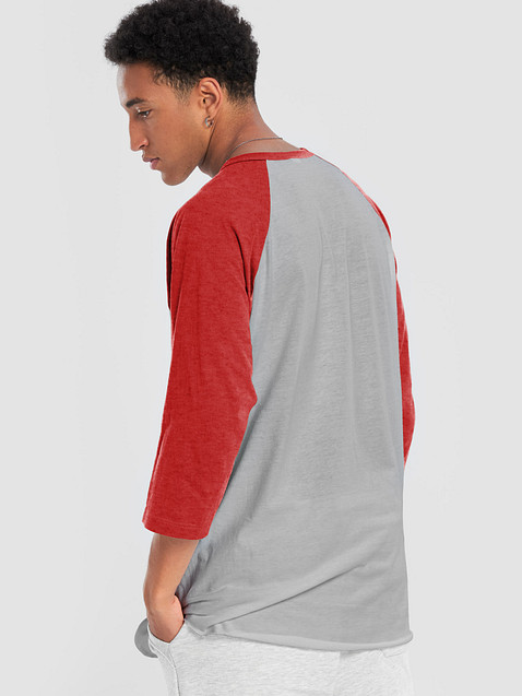 Photo showing Tultex Fine Jersey Raglan Tee