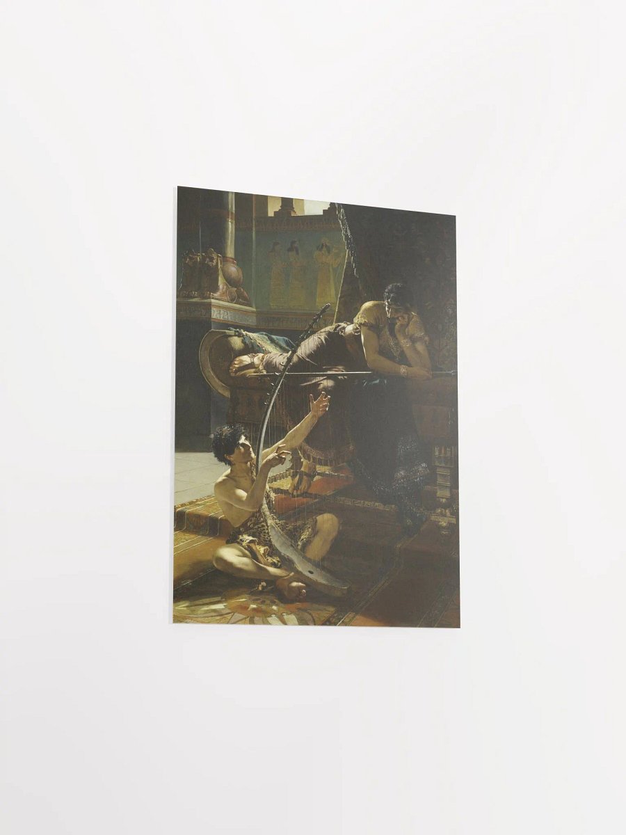 David and Saul by Julius Kronberg Print product image (3)