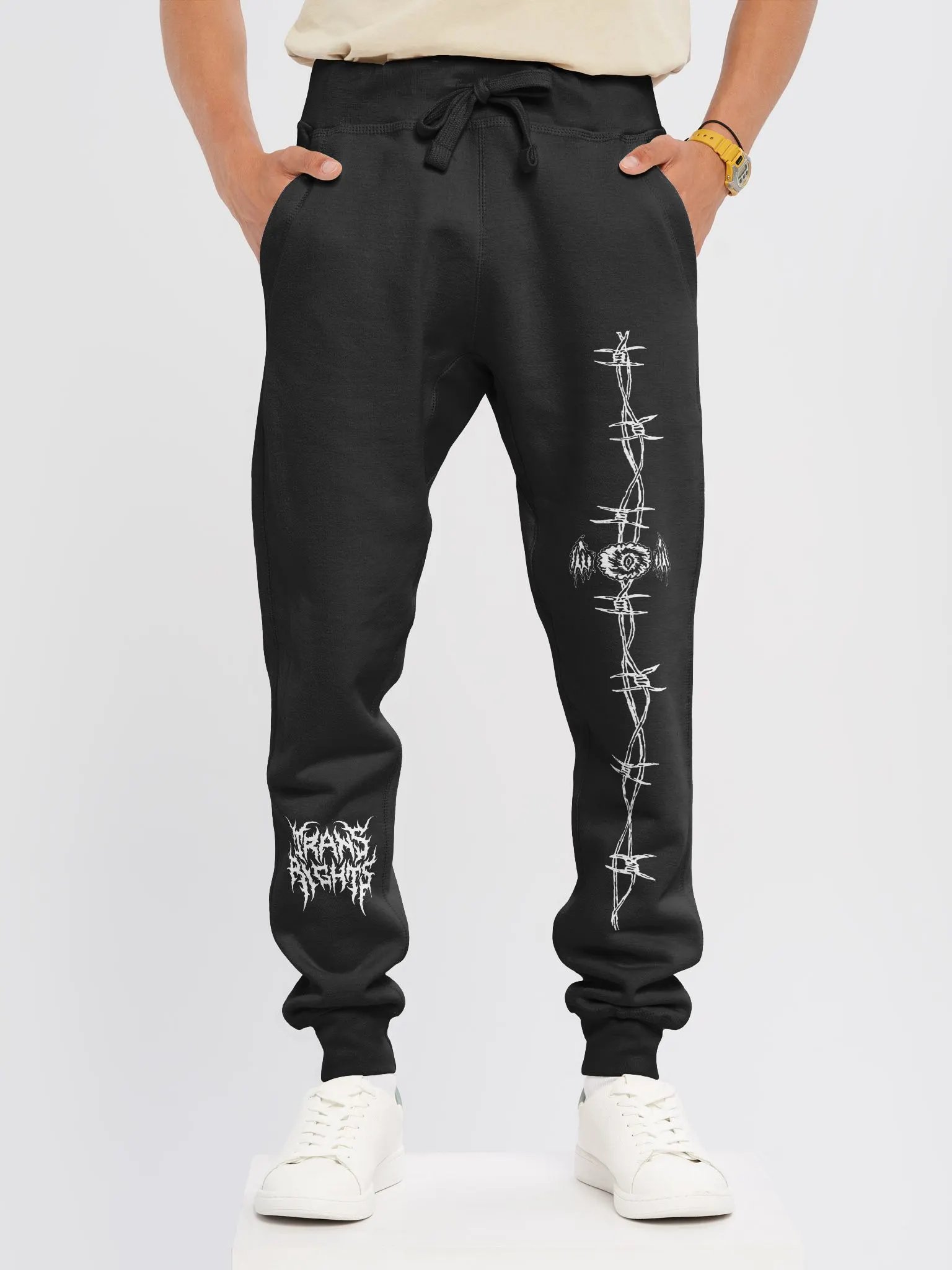 Trans Rights Heavy Metal Joggers product image (3)
