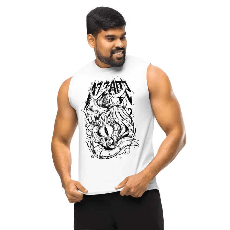 Horror Tank Top White Chroma product image (10)