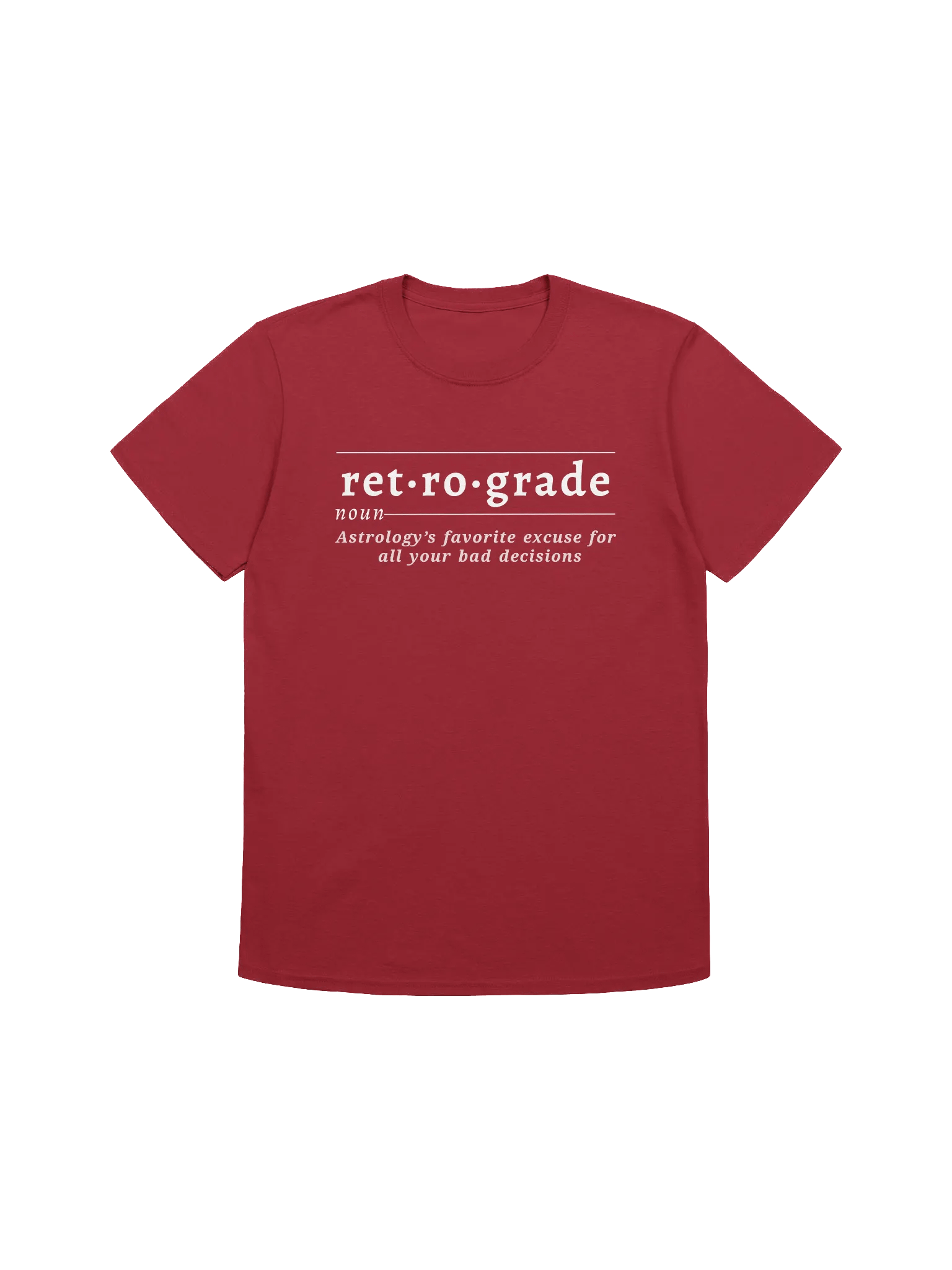 Retrograde Def Unisex Tee v2 product image (1)