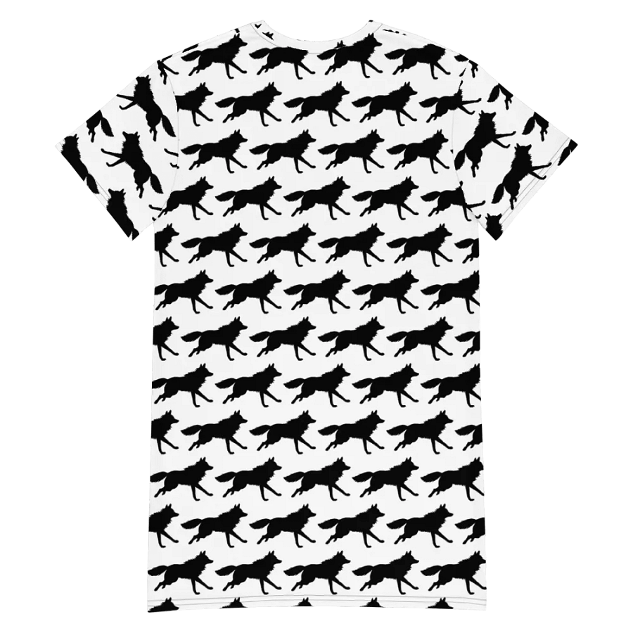 El Lobo All-Over Print T-Shirt Dress product image (6)