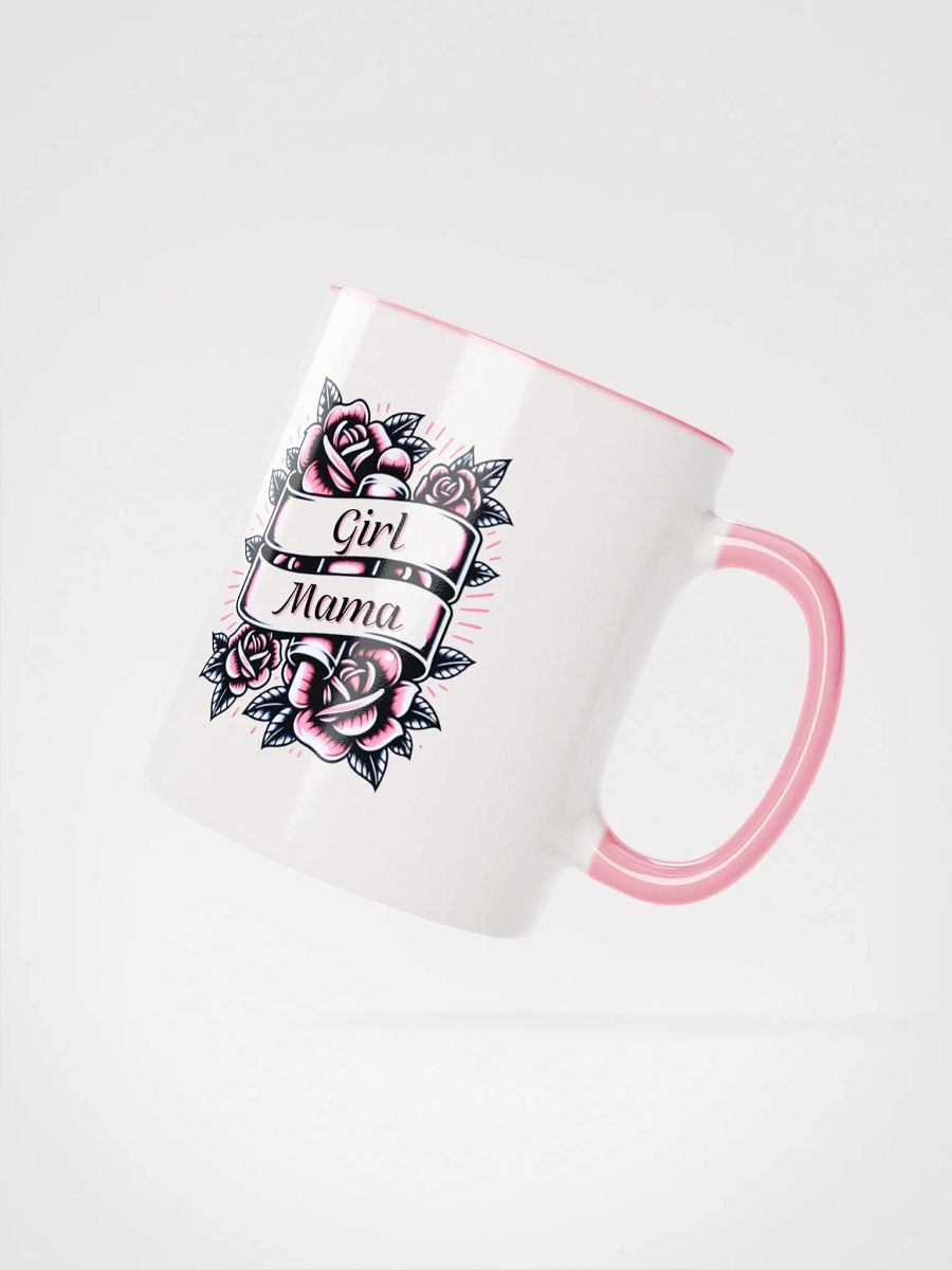 Girl Mama Floral Tattoo Ceramic Mug product image (2)