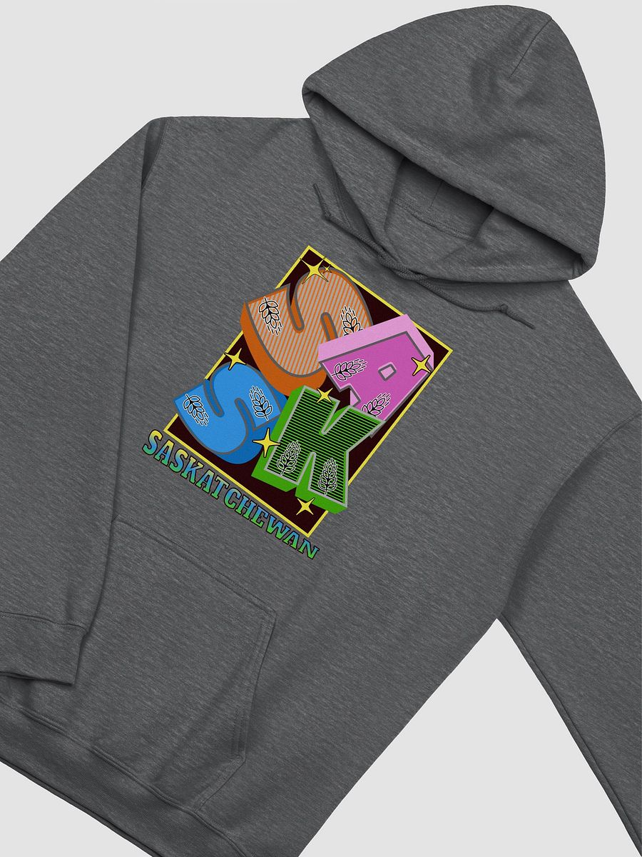 Sask Saskatchewan Block Letter Wheatland Hoodie product image (5)