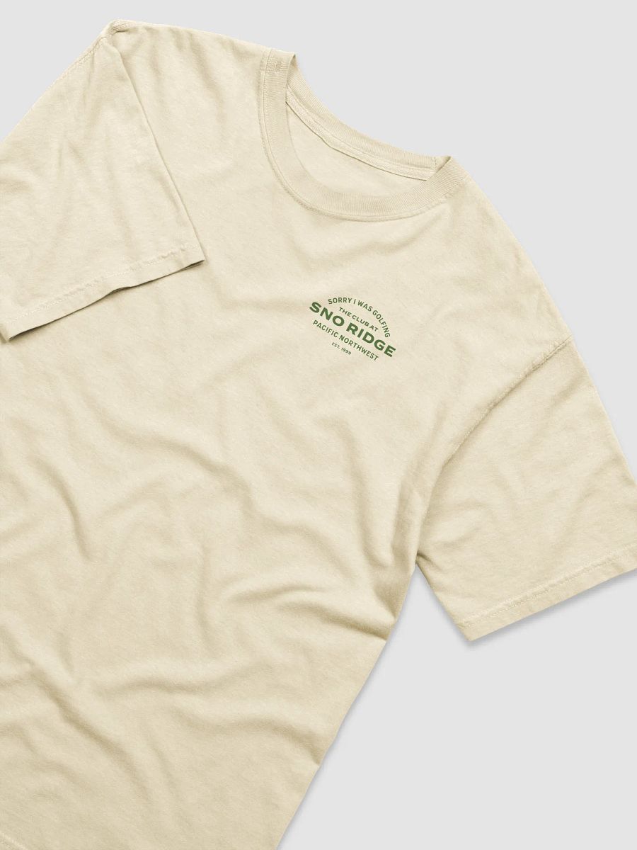 Sorry I was Golfing Sno Ridge Tee product image (3)