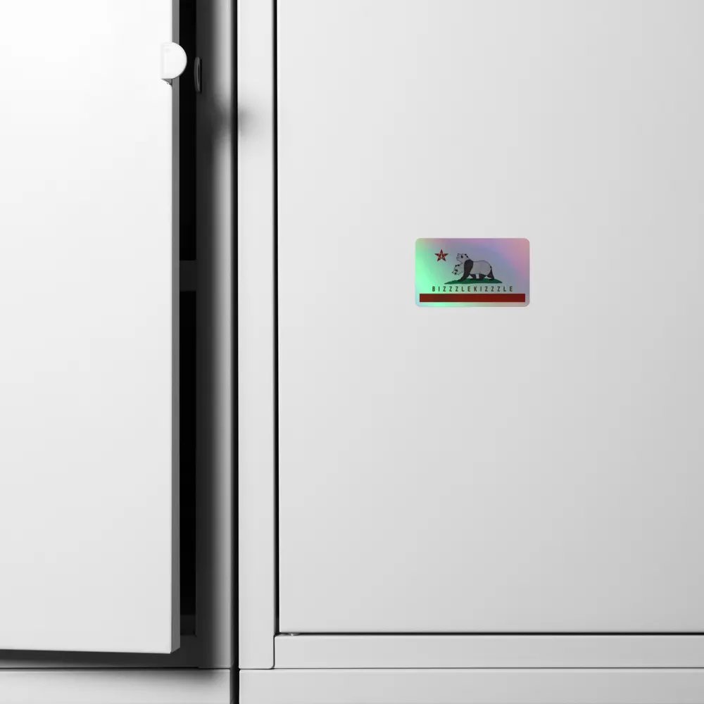 BizzzleKizzzle Flag Holo Sticker product image (6)