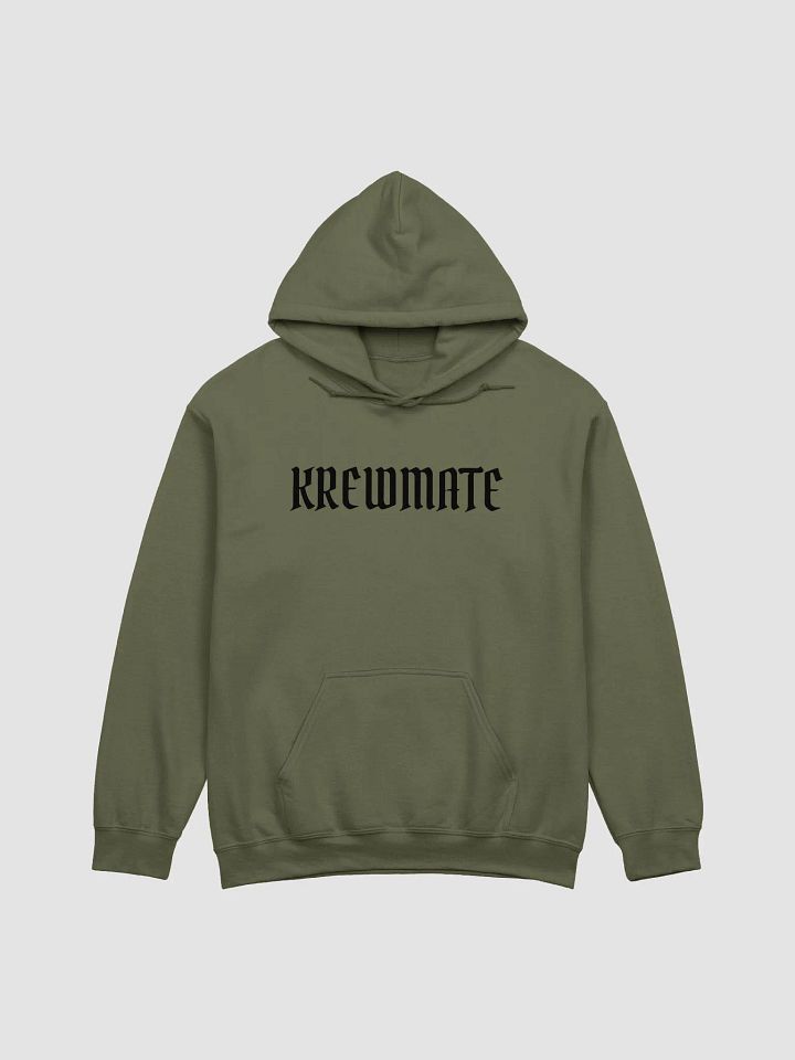 Krewmate Essential Hoodie - Back from the Dead Variant (Black Logo) product image (2)