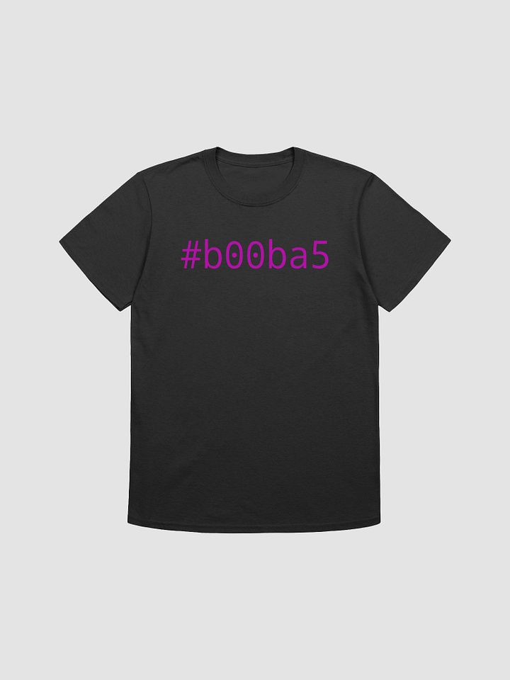 RUDE HEX CODE - #b00ba5 -text (Gildan Softstyle) product image (6)