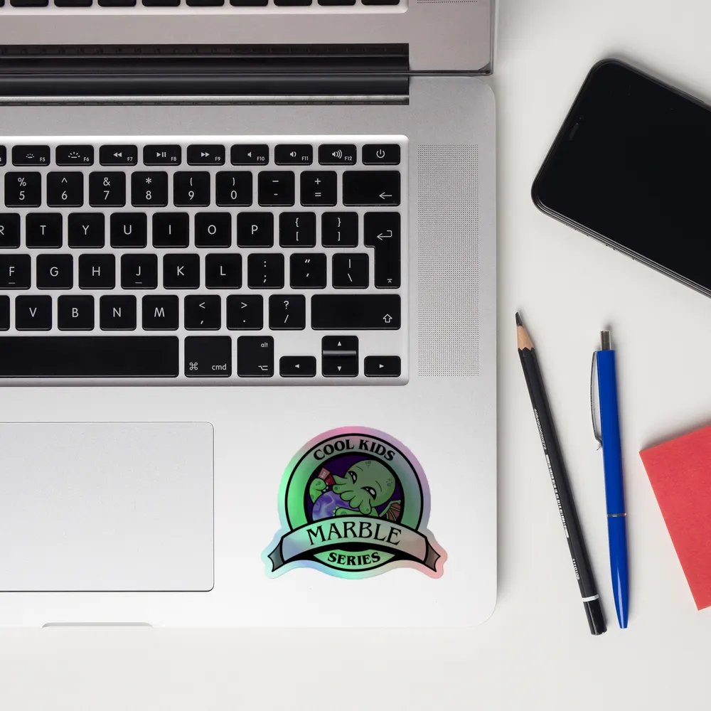 Cool Kids Marble Series Holographic Sticker product image (12)