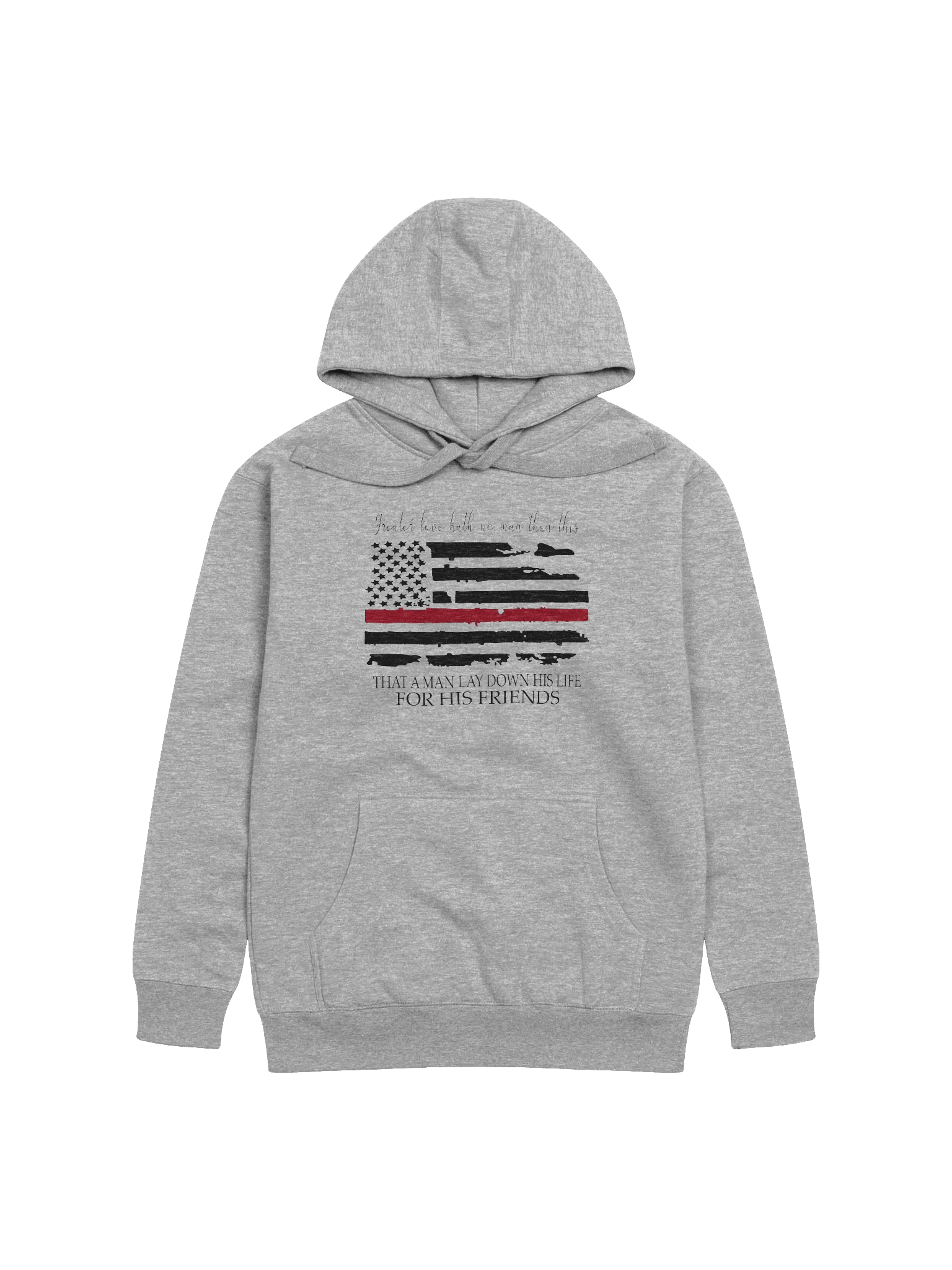 Hero's Tribute Distressed Hoodie product image (4)