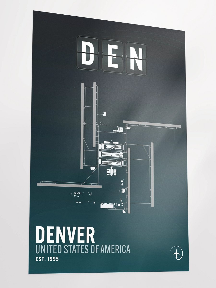 Denver DEN Poster product image (3)