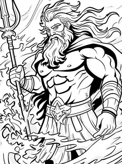 Greek Gods Coloring Book for Adults Tome III product image (5)