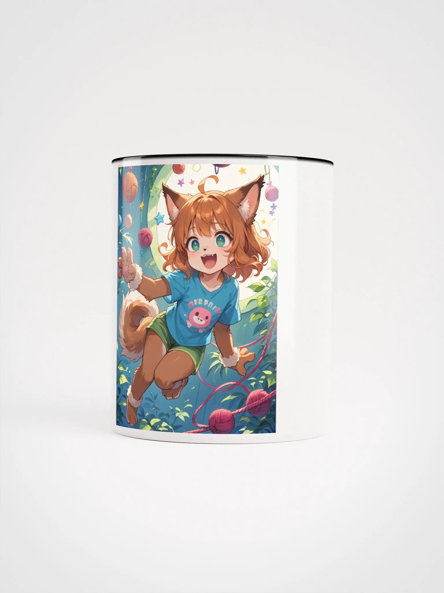 Animated Cat Girl Ceramic Mug product image (58)