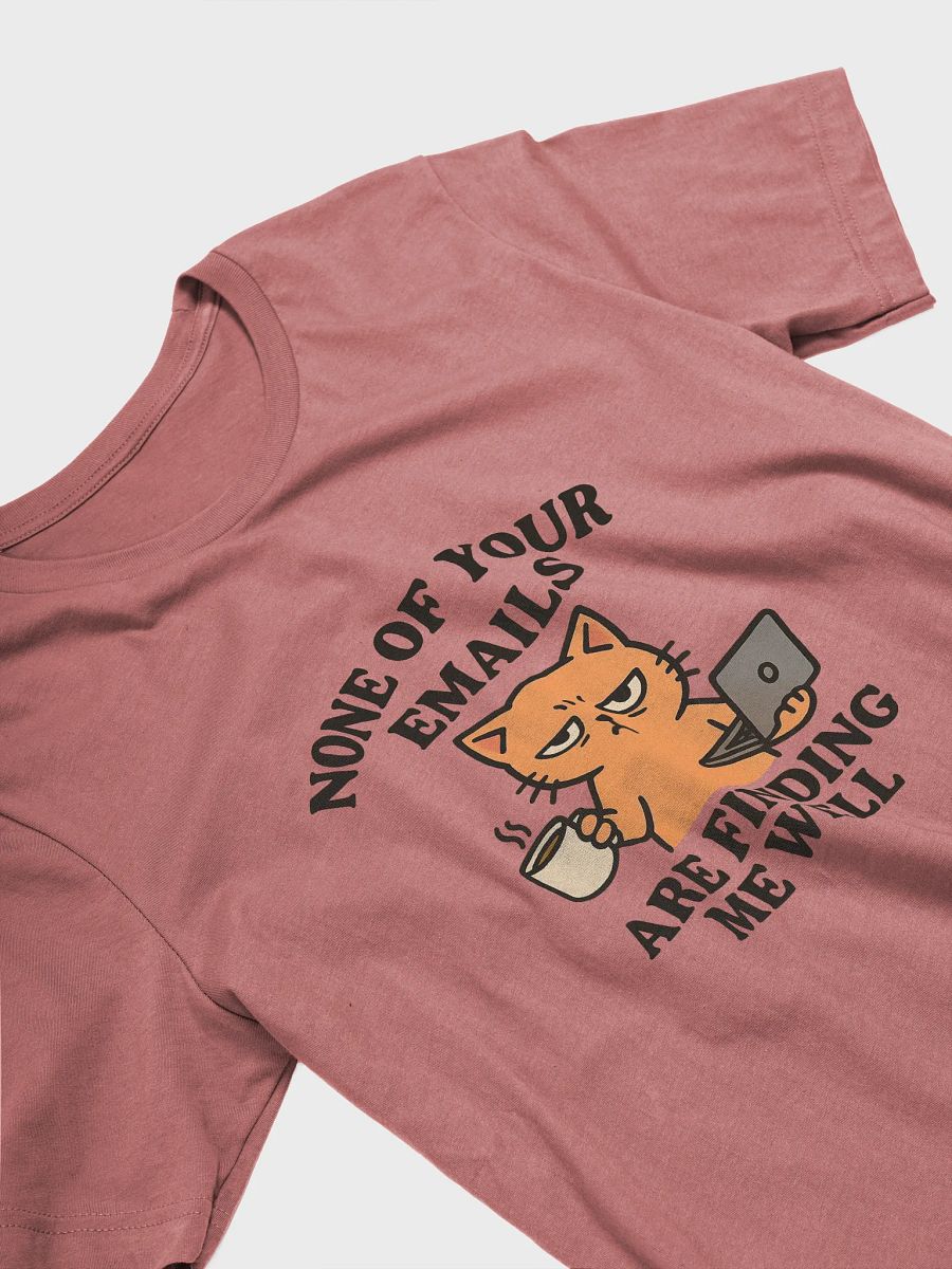 Email Me Never Supersoft T-shirt product image (3)