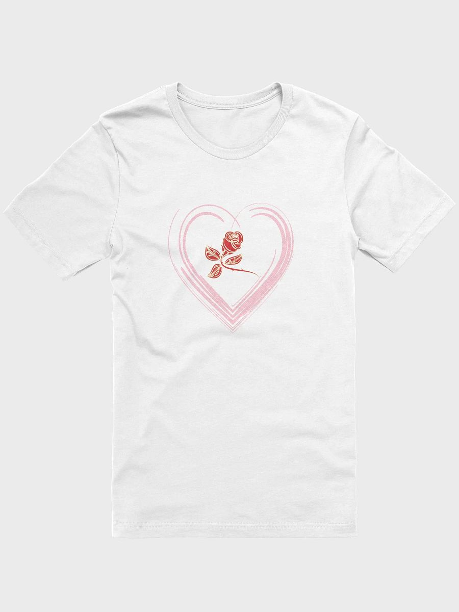 Golden Rose Love Heart T-Shirt product image (1)